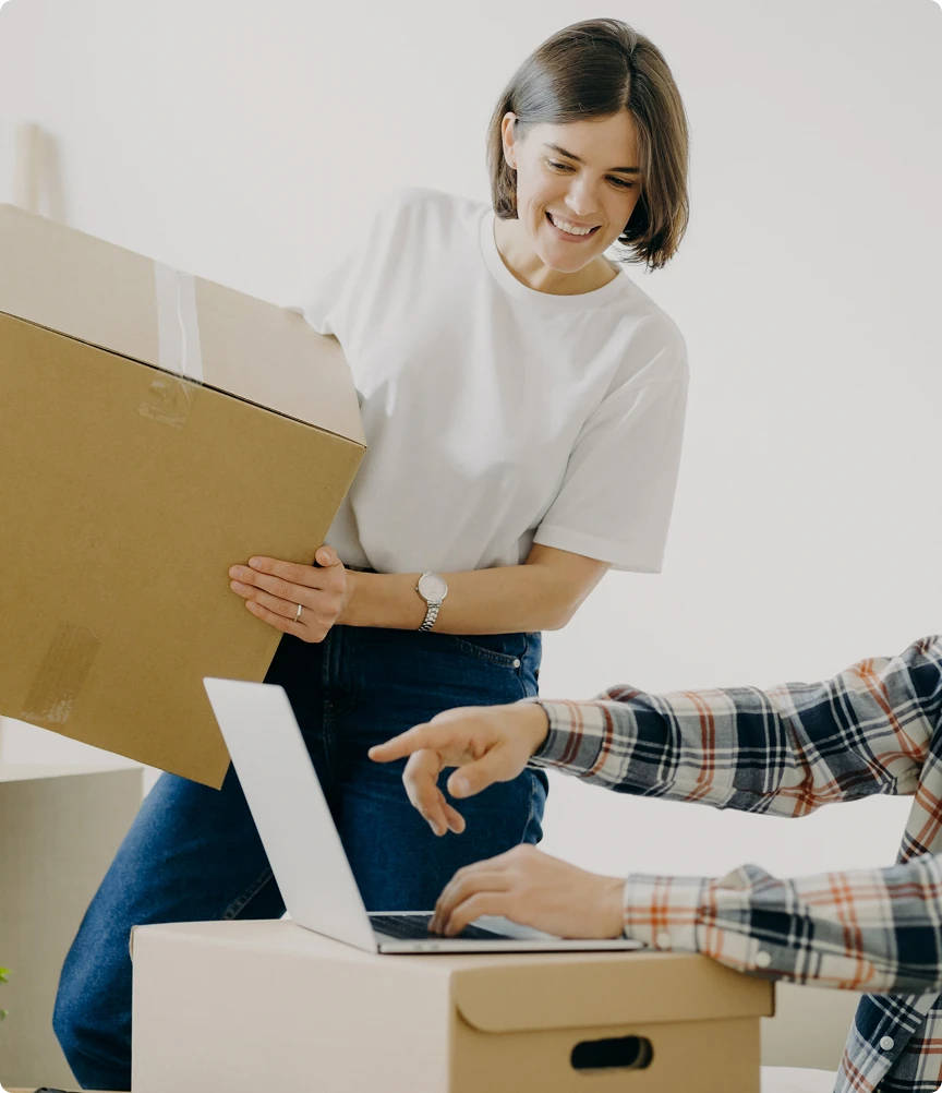 Professional West Line Moving team planning a full service move in Portland OR.