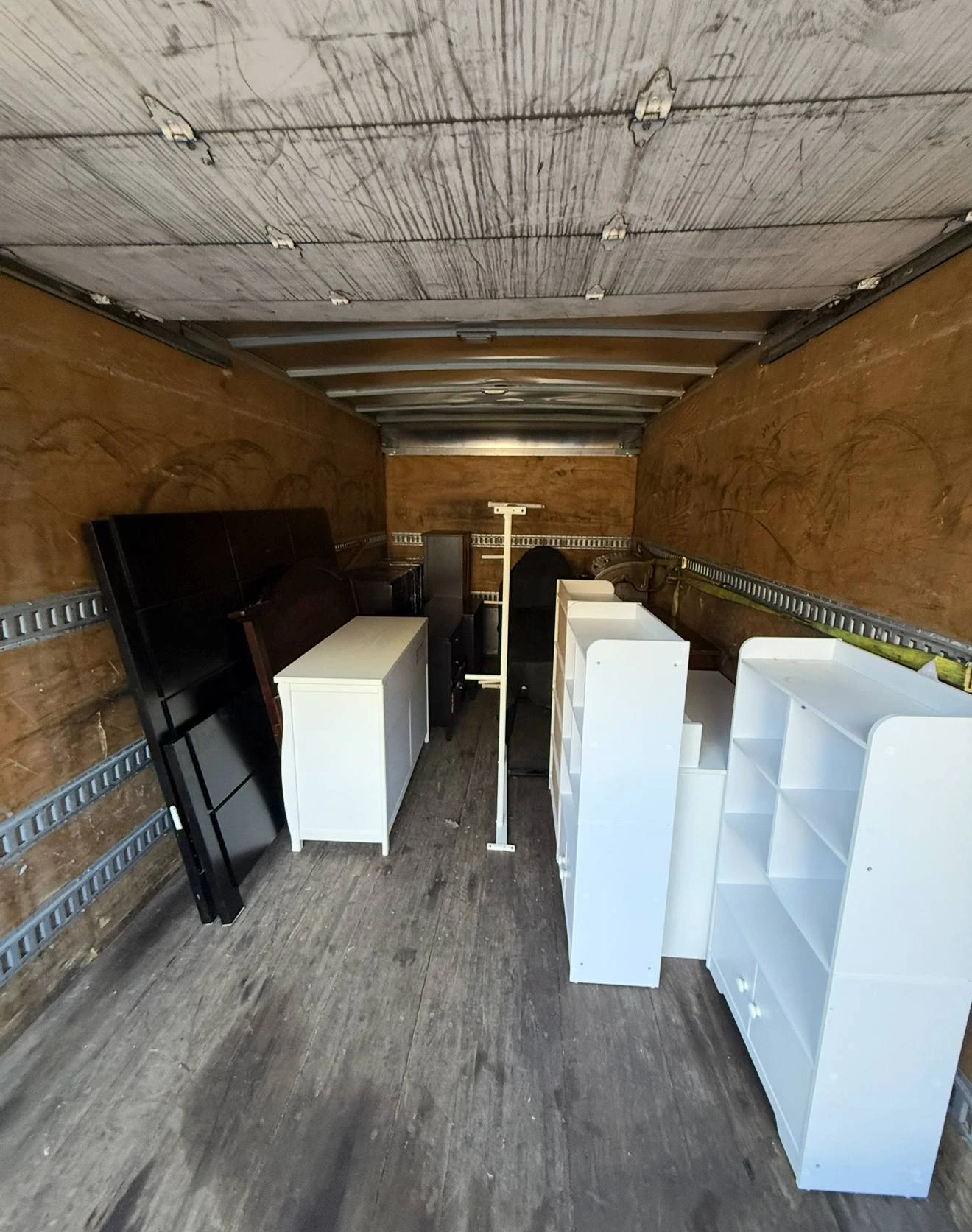 West Line Moving truck loaded with furniture in Portland OR